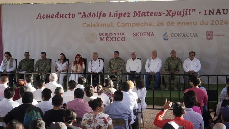 “Inauguración del acueducto: Calakmul se acerca al acceso al agua potable”